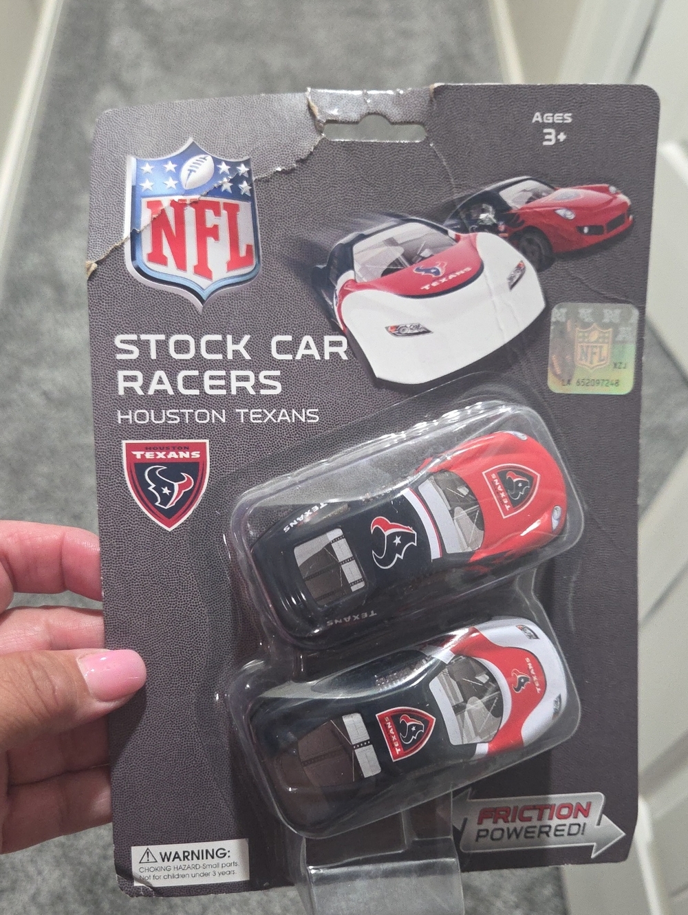 NFL Houston Texans Die-Cast Stock Car Duo - Red, Black, White